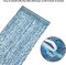 3-Pack Blue Foil Fringe Curtains 3.3x6.6ft Baby Shower & Under the Sea Party Decorations